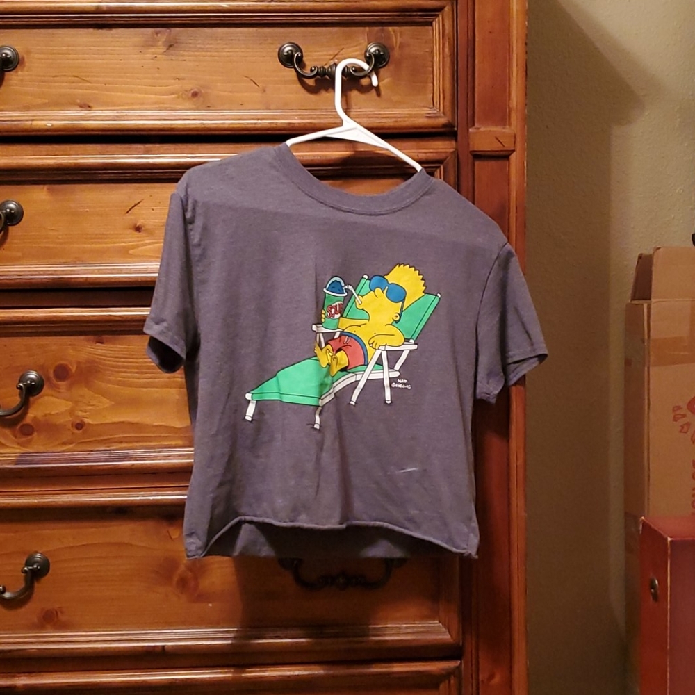 The Simpsons crop top